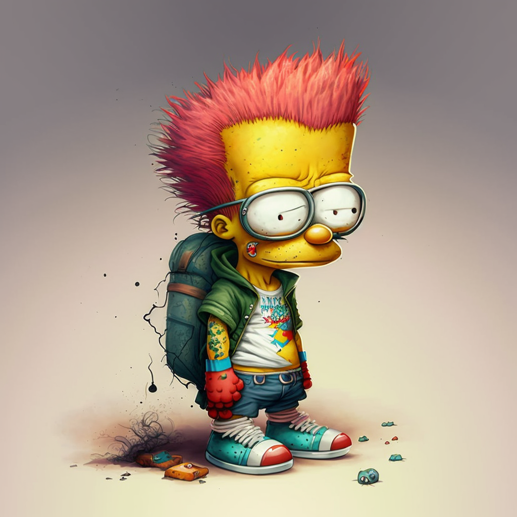 Foto de Bart Simpson